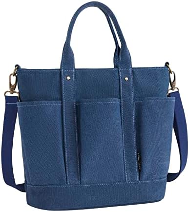 [YYBDF] トートバッグ レディース 人気 大きめ ショルダーバッグ 大容量 キャンバストート 軽量 おしゃれ カジュアル スクールバック 多機能 スクエア シンプル マザーズバッグ 斜めがけ ハンドバッグ 男女兼用 旅行 通勤 普段使い