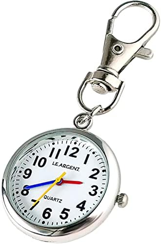 工場出荷数7万個突破 懐中時計 ナースウォッチ キーホルダー かいちゅう時計 日本製クオーツ 日本製電池LE ARGENT (ル アルジャン)