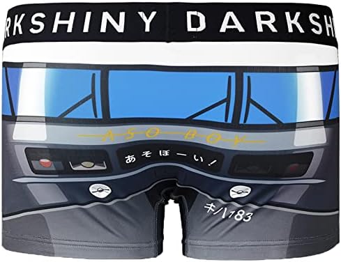 [DARK SHINY(ダークシャイニー)] 鉄ぱん ボクサーパンツ ユニセックス 新幹線 鉄道グッズ