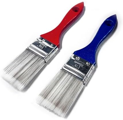 エッセンシャル 2 本ペイント ブラシ 便利なペイント ブラシ 使いやすいペイント ブラシ ホーム リフォーム ツール