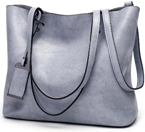 [Oxiyare1206] トートバッグ レディース ショルダーバッグ レザー: 軽量 大容量 a4 通勤 旅行 2way