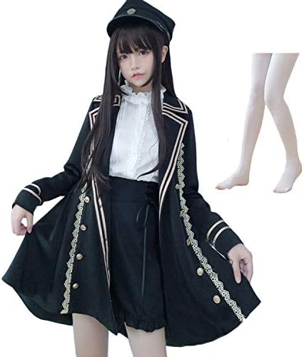 [JIURUN] ロリータ ゴスロリ 衣装 軍服 ハロウィン コスプレ アニメ cosplay lolita 森ガール ロリータ トレンチコート ショートパンツ ブラウス 燕尾服 女装 服 ゴシック ドレス 女装 服 学院風 復古 かわいい