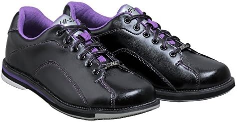 （ハイ・スポーツ） ボウリングシューズ HS-390 ブラック・パープル 27.0cm/右投げ ボウリング用品