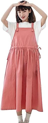 [JIURUN] キャミワンピース つりスカート レディース ワンピース 愛い ワンピース ゆったり ジャンパースカート 吊りスカート 着痩せ 森ガール 少女 甘い 通勤 通学 学院風