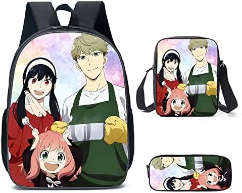 [JIURUN] リュック おしゃれ 学生 リュックサック アニメ 多機能 男女兼用 収納 防水 バック 通学 通勤 旅行 遠足 軽量 大容量 リュック バック 旅行