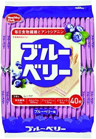 ブルーベリー ウエハース 40枚