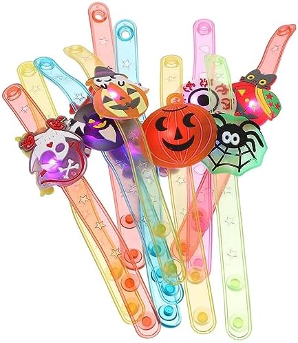 [FRCOLOR] 光るブレスレット 10本 ハロウィン 光るブレスレット おもちゃ 景品 光るおもちゃ ブレスレット キラキラブレスレット 子供 大人対応ハロウィングッズ ハロウィン 飾り ハロウィン 玩具