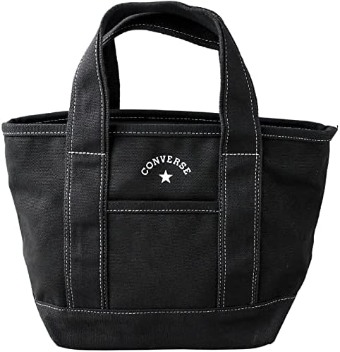 [コンバース] CHUCK TAYLOR キャンバス ミニトート dwearsステッカー入り トート トートバッグ 帆布 メンズ レディース TOKYO 東京 オールスター ＜Sサイズ オールブラック＞
