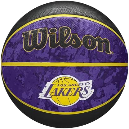 Wilson(ウイルソン) 日本正規品バスケットボール NBA TEAM TIEDYE (チーム タイダイ) ラバー メンズ 7号 (使用コート : アウトドア用)