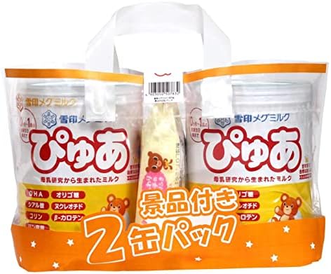 雪印メグミルクぴゅあ 820g ×2個 粉末