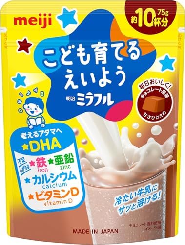 明治ミラフル こども育てるえいよう チョコレート風味(約10杯分) 粉末飲料