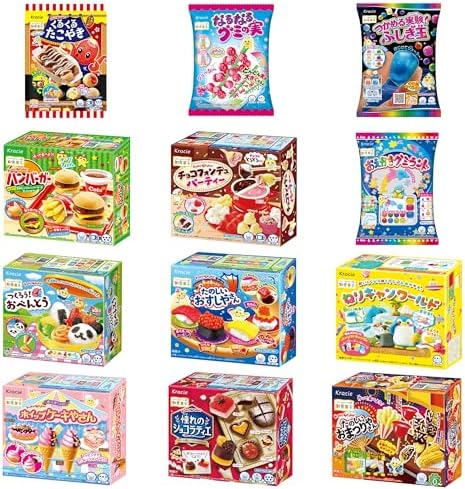 知育菓子 クラシエ 楽しく作ってみんなで食べよう！お子様の豊かな創造力を育む「知育菓子」12種類セット